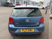 USED 2017 17 VOLKSWAGEN POLO 1.2 TSI BlueMotion Tech Match Hatchback 5dr Petrol DSG Euro 6 (s/s) (90 ps) FULL HISTORY