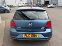 USED 2017 17 VOLKSWAGEN POLO 1.2 TSI BlueMotion Tech Match Hatchback 5dr Petrol DSG Euro 6 (s/s) (90 ps) FULL HISTORY