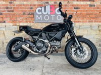 USED 2015 15 DUCATI Scrambler 800 CUSTOM Ferrari Nero Daytona finish