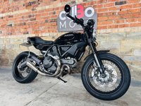 USED 2015 15 DUCATI Scrambler 800 CUSTOM Ferrari Nero Daytona finish