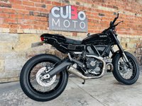 USED 2015 15 DUCATI Scrambler 800 CUSTOM Ferrari Nero Daytona finish