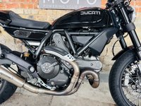 USED 2015 15 DUCATI Scrambler 800 CUSTOM Ferrari Nero Daytona finish