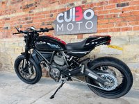 USED 2015 15 DUCATI Scrambler 800 CUSTOM Ferrari Nero Daytona finish