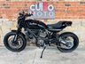 USED 2015 15 DUCATI Scrambler 800 CUSTOM Ferrari Nero Daytona finish