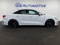 USED 2021 21 AUDI A3 SALOON 1.5 TFSI 35 S-LINE 150 BHP + SAT NAV + LEATHER + APPLE PLAY SIX MONTH WARRANTY APRIL 2027 MOT