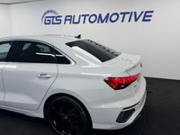 USED 2021 21 AUDI A3 SALOON 1.5 TFSI 35 S-LINE 150 BHP + SAT NAV + LEATHER + APPLE PLAY SIX MONTH WARRANTY APRIL 2027 MOT