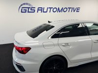 USED 2021 21 AUDI A3 SALOON 1.5 TFSI 35 S-LINE 150 BHP + SAT NAV + LEATHER + APPLE PLAY SIX MONTH WARRANTY APRIL 2027 MOT