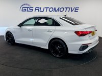 USED 2021 21 AUDI A3 SALOON 1.5 TFSI 35 S-LINE 150 BHP + SAT NAV + LEATHER + APPLE PLAY SIX MONTH WARRANTY APRIL 2027 MOT