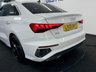 USED 2021 21 AUDI A3 SALOON 1.5 TFSI 35 S-LINE 150 BHP + SAT NAV + LEATHER + APPLE PLAY SIX MONTH WARRANTY APRIL 2027 MOT