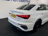 USED 2021 21 AUDI A3 SALOON 1.5 TFSI 35 S-LINE 150 BHP + SAT NAV + LEATHER + APPLE PLAY SIX MONTH WARRANTY APRIL 2027 MOT