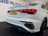 USED 2021 21 AUDI A3 SALOON 1.5 TFSI 35 S-LINE 150 BHP + SAT NAV + LEATHER + APPLE PLAY SIX MONTH WARRANTY APRIL 2027 MOT