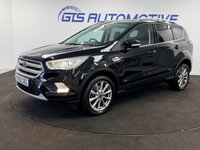 USED 2019 69 FORD KUGA 2.0 TDCi ECOBLUE TITANIUM EDITION 150 BHP + SAT NAV + PARKING SENSORS + APPLE PLAY SIX MONTH WARRANTY MAY 2027 MOT