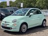 USED 2018 18 FIAT 500 1.2 Lounge Euro 6 (s/s) 3dr WARRANTYDABPANROOFB/TULEZ