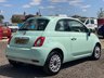 USED 2018 18 FIAT 500 1.2 Lounge Euro 6 (s/s) 3dr WARRANTYDABPANROOFB/TULEZ