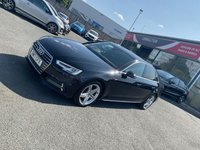 USED 2017 17 AUDI A4 2.0 TDI S line Saloon 4dr Diesel Manual Euro 6 (s/s) (150 ps) Cruise Nav DAB Sensors