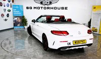USED 2018 18 MERCEDES-BENZ C CLASS 2.0 C200 AMG Line (Premium Plus) Cabriolet 2dr Petrol G-Tronic+ Euro 6 (s/s) (184 ps) +FREE 6 MONTHS NATIONWIDE WARRANTY+