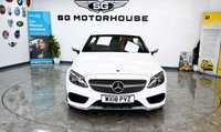 USED 2018 18 MERCEDES-BENZ C CLASS 2.0 C200 AMG Line (Premium Plus) Cabriolet 2dr Petrol G-Tronic+ Euro 6 (s/s) (184 ps) +FREE 6 MONTHS NATIONWIDE WARRANTY+
