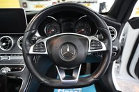 USED 2018 18 MERCEDES-BENZ C CLASS 2.0 C200 AMG Line (Premium Plus) Cabriolet 2dr Petrol G-Tronic+ Euro 6 (s/s) (184 ps) +FREE 6 MONTHS NATIONWIDE WARRANTY+
