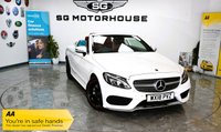 USED 2018 18 MERCEDES-BENZ C CLASS 2.0 C200 AMG Line (Premium Plus) Cabriolet 2dr Petrol G-Tronic+ Euro 6 (s/s) (184 ps) +FREE 6 MONTHS NATIONWIDE WARRANTY+