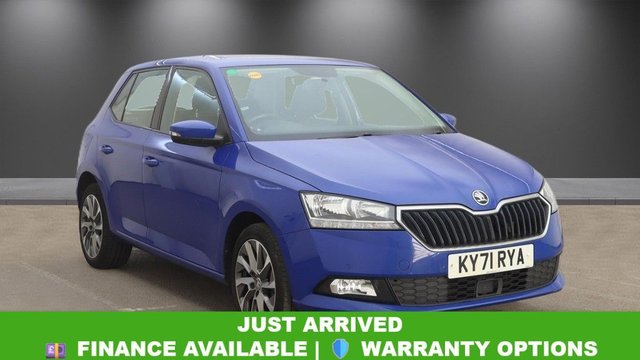 2021 71 SKODA FABIA 1.0 SE Drive Hatchback 5dr Petrol Manual Euro 6 (s/s) (60 ps) Bluetooth | Central Locking