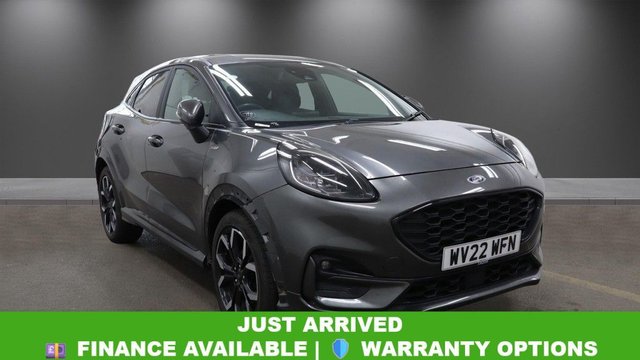 2022 22 FORD PUMA 1.0T EcoBoost MHEV ST-Line X SUV 5dr Petrol Hybrid Manual Euro 6 (s/s) (155 ps) Bluetooth | Central Locking