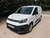 USED 2022 22 CITROEN BERLINGO 1.5 BlueHDi 1000 Enterprise M Pro Panel Van 5dr Diesel Manual SWB Euro 6 (s/s) (100 ps) SAVE 20%, A/C, APPLE CARPLAY, 6 SPEED