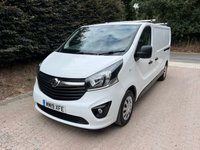 USED 2019 19 VAUXHALL VIVARO 1.6 CDTi 2900 BiTurbo ecoTEC Sportive Panel Van 5dr Diesel Manual L2 H1 Euro 6 (s/s) (125 ps) A/C, SAT NAV, SPORTIVE, LWB