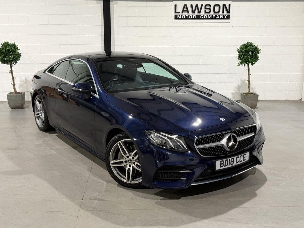 USED 2018 18 MERCEDES-BENZ E CLASS 2.0 E220d AMG Line (Premium) Coupe 2dr Diesel G-Tronic+ Euro 6 (s/s) (194 ps) 