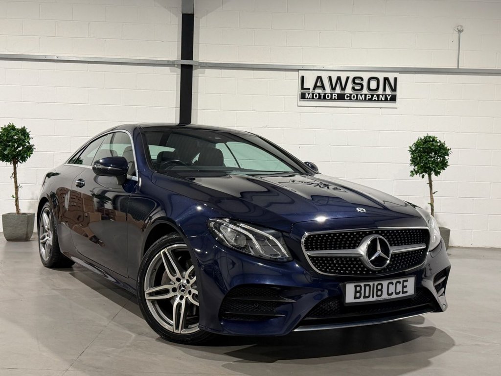 USED 2018 18 MERCEDES-BENZ E CLASS 2.0 E220d AMG Line (Premium) Coupe 2dr Diesel G-Tronic+ Euro 6 (s/s) (194 ps) 