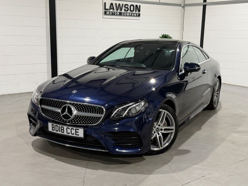 USED 2018 18 MERCEDES-BENZ E CLASS 2.0 E220d AMG Line (Premium) Coupe 2dr Diesel G-Tronic+ Euro 6 (s/s) (194 ps) 