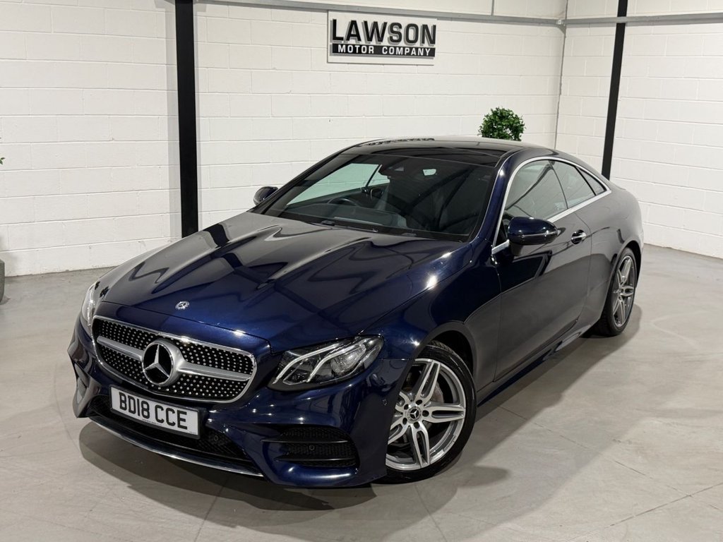 USED 2018 18 MERCEDES-BENZ E CLASS 2.0 E220d AMG Line (Premium) Coupe 2dr Diesel G-Tronic+ Euro 6 (s/s) (194 ps) 