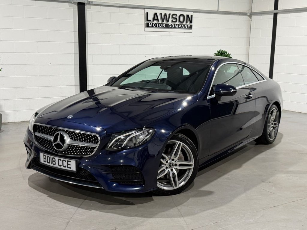 USED 2018 18 MERCEDES-BENZ E CLASS 2.0 E220d AMG Line (Premium) Coupe 2dr Diesel G-Tronic+ Euro 6 (s/s) (194 ps) 
