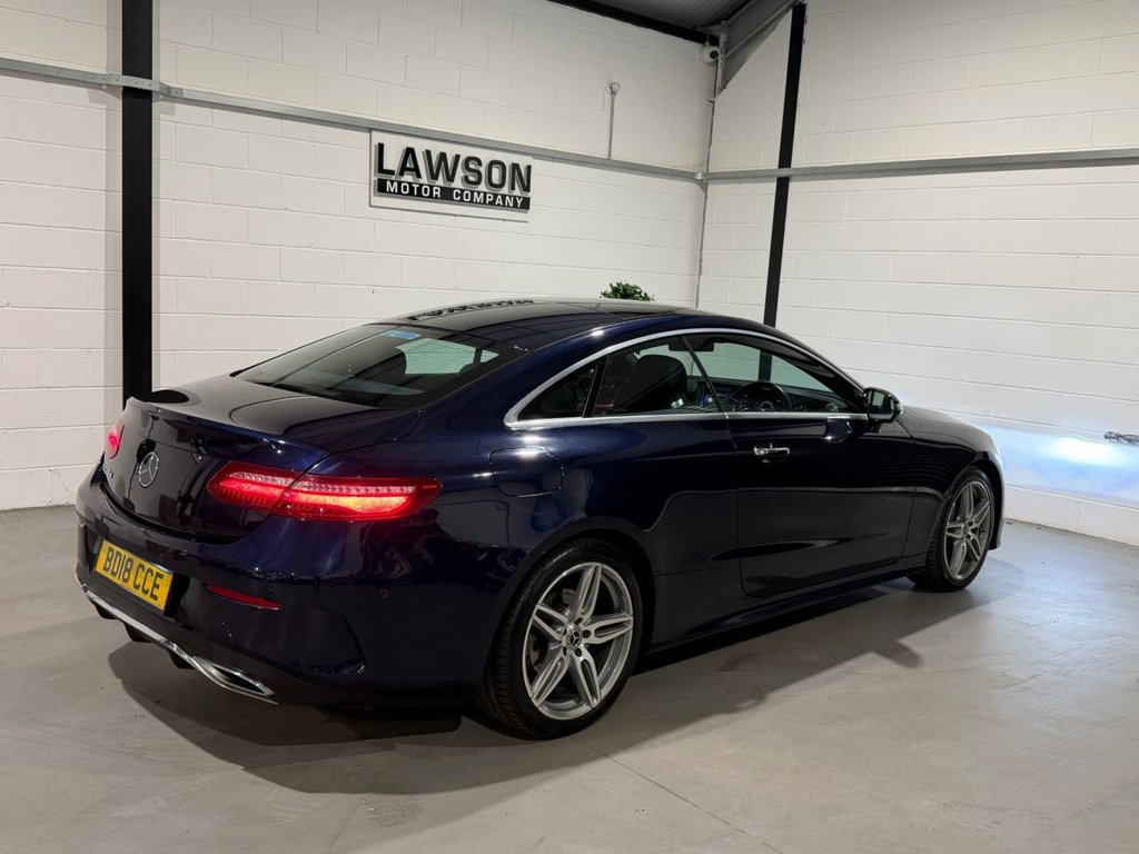 USED 2018 18 MERCEDES-BENZ E CLASS 2.0 E220d AMG Line (Premium) Coupe 2dr Diesel G-Tronic+ Euro 6 (s/s) (194 ps) 