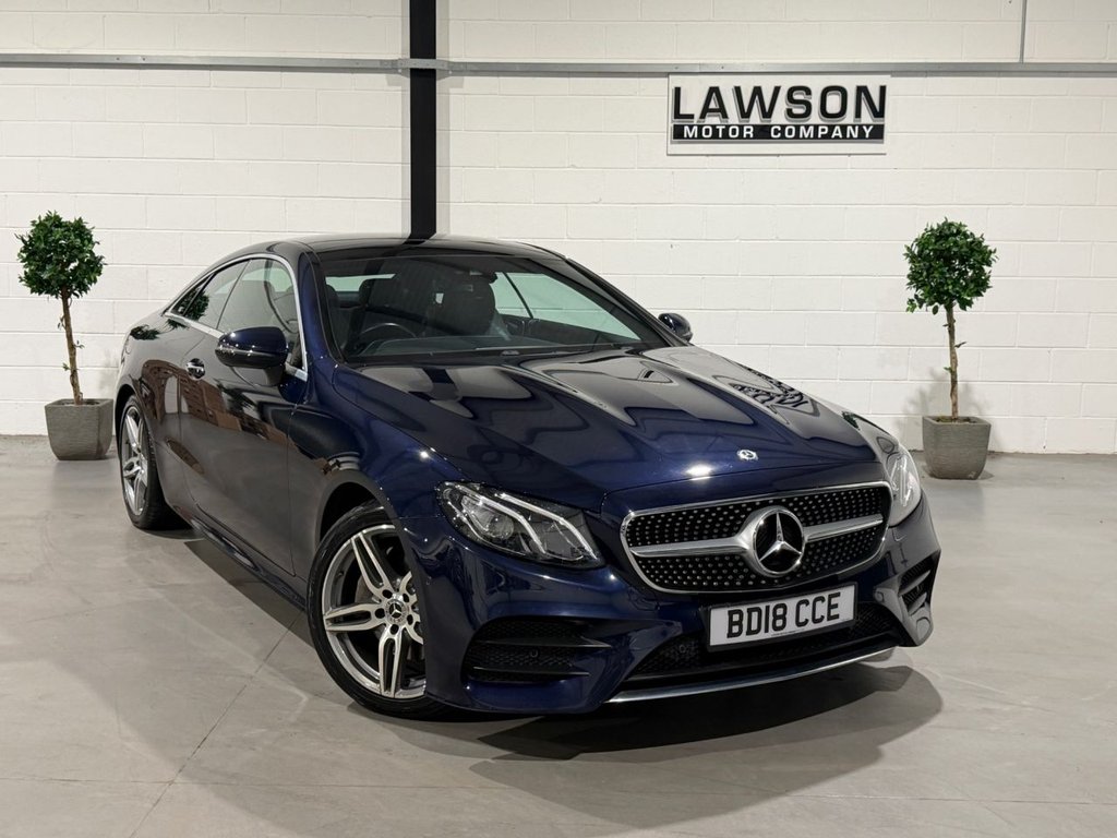 USED 2018 18 MERCEDES-BENZ E CLASS 2.0 E220d AMG Line (Premium) Coupe 2dr Diesel G-Tronic+ Euro 6 (s/s) (194 ps) 