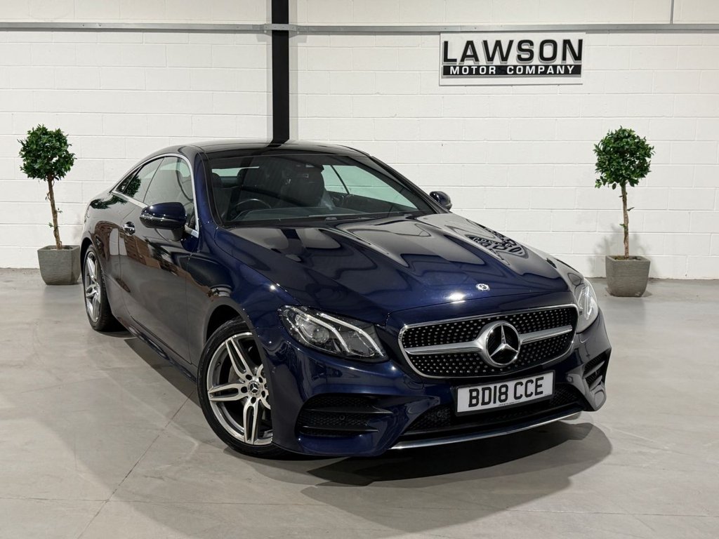 USED 2018 18 MERCEDES-BENZ E CLASS 2.0 E220d AMG Line (Premium) Coupe 2dr Diesel G-Tronic+ Euro 6 (s/s) (194 ps) 