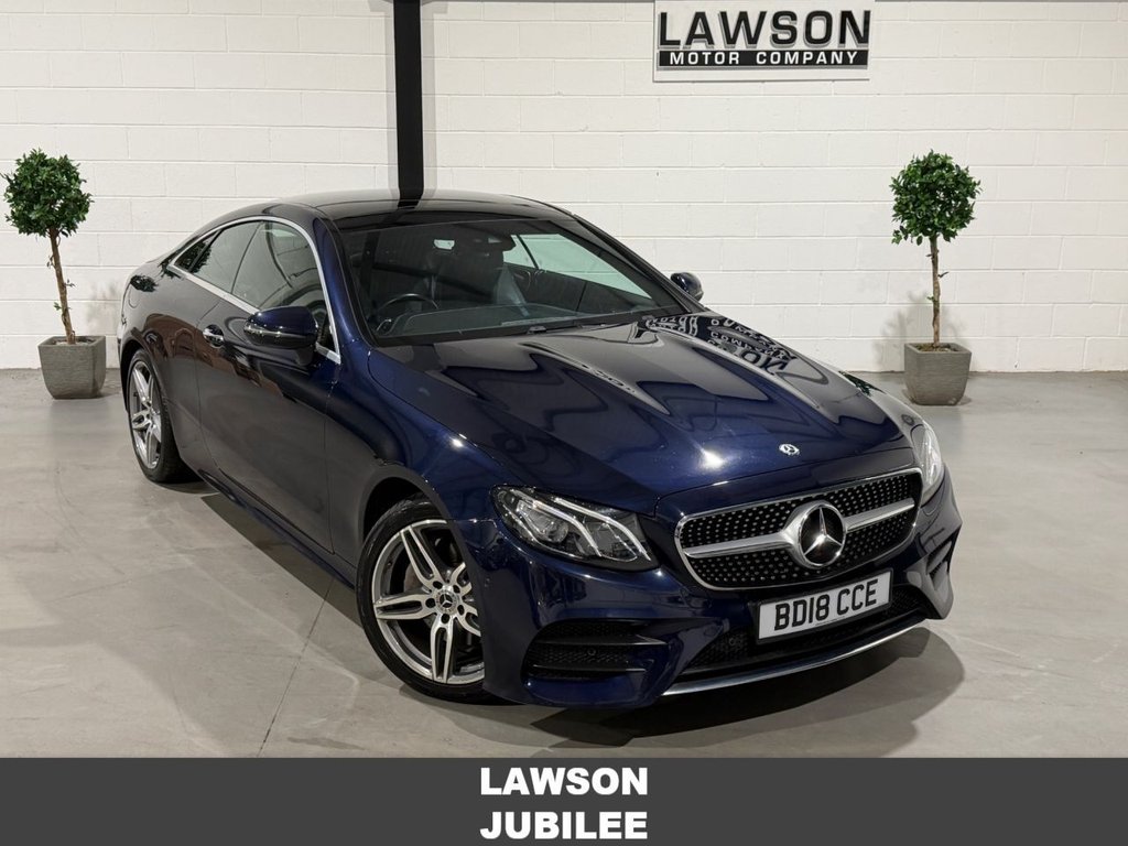 USED 2018 18 MERCEDES-BENZ E CLASS 2.0 E220d AMG Line (Premium) Coupe 2dr Diesel G-Tronic+ Euro 6 (s/s) (194 ps) 
