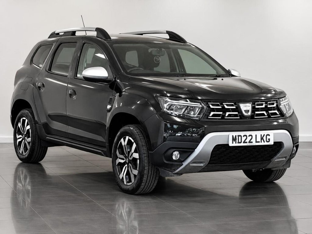 Black 2022 Dacia Duster Estate Front-wheel drive Manual