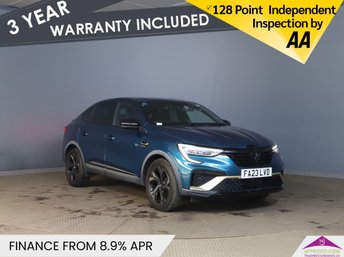 2023 RENAULT ARKANA 1.6 E-TECH E-Tech engineered SUV 5dr Petrol Hybrid Auto 2WD Euro 6 (s/s) (145 ps) &pound;16155.00