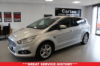 2017 FORD S-MAX 2.0 TDCi Titanium MPV 5dr Diesel Manual Euro 6 (s/s) (180 ps) £8189.00
