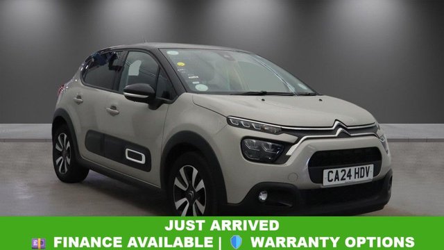 2024 24 CITROEN C3 1.2 PureTech PLUS Hatchback 5dr Petrol Manual Euro 6 (s/s) (83 ps) Bluetooth | Central Locking