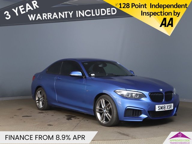 View our BMW 2 Series 1.5 218i M Sport Coupe 2dr Petrol Manual Euro 6 (s/s) (136 ps)