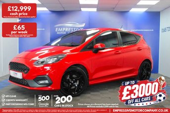 2019 FORD FIESTA 1.5T EcoBoost ST-2 Hatchback 5dr Petrol Manual Euro 6 (s/s) (200 ps) &pound;12999.00