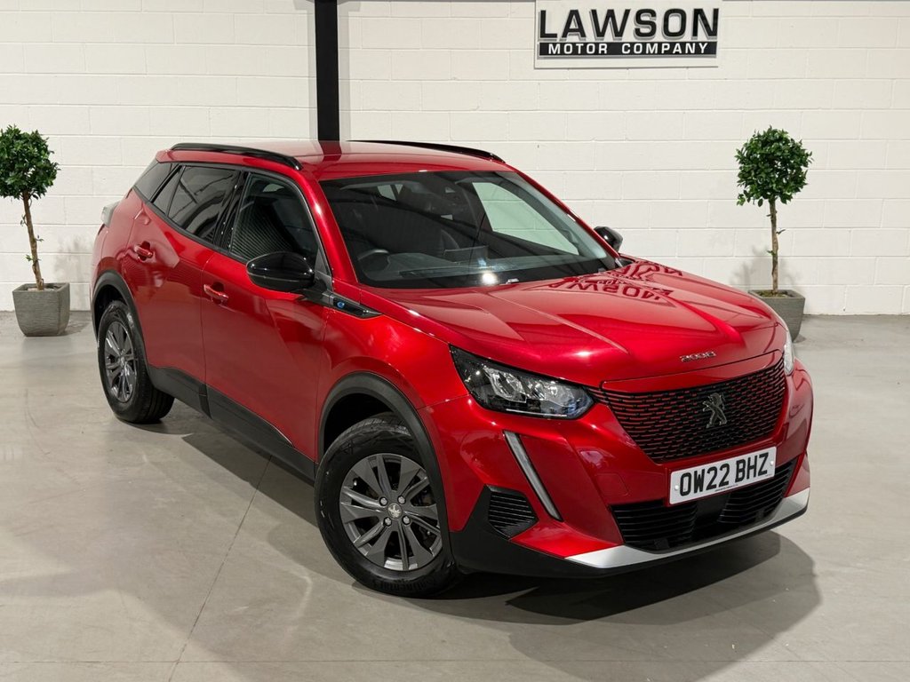 USED 2022 22 PEUGEOT E-2008 50kWh Active Premium + SUV 5dr Electric Auto (7kW Charger) (136 ps) 