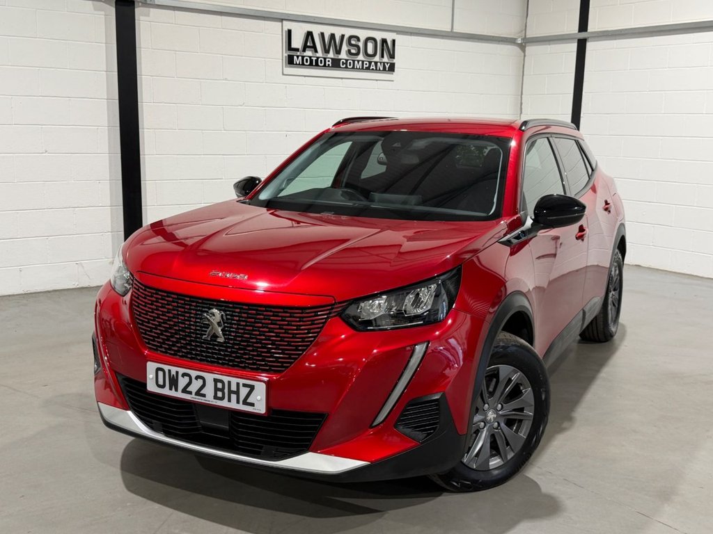 USED 2022 22 PEUGEOT E-2008 50kWh Active Premium + SUV 5dr Electric Auto (7kW Charger) (136 ps) 