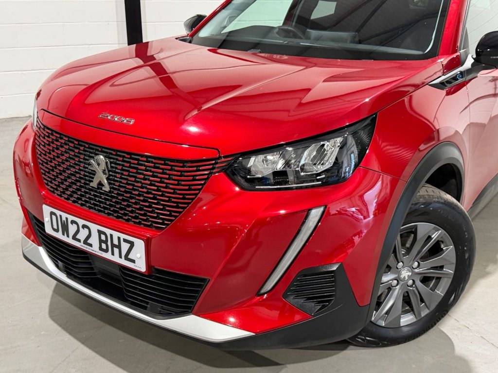 USED 2022 22 PEUGEOT E-2008 50kWh Active Premium + SUV 5dr Electric Auto (7kW Charger) (136 ps) 