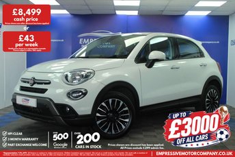 2020 FIAT 500X 1.0 FireFly Turbo MultiAir City Cross SUV 5dr Petrol Manual Euro 6 (s/s) (120 bhp) &pound;8499.00