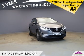 2022 NISSAN QASHQAI 1.3 DIG-T MHEV Acenta Premium SUV 5dr Petrol Hybrid Manual Euro 6 (s/s) (158 ps) &pound;14472.00