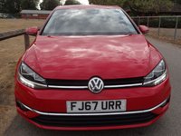 USED 2017 67 VOLKSWAGEN GOLF 1.5 TSI EVO GT Hatchback 5dr Petrol Manual Euro 6 (s/s) (150 ps)  ONE PRIVATE OWNER 