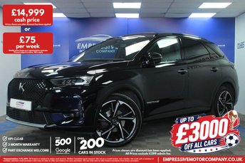 2021 DS AUTOMOBILES DS 7 CROSSBACK 1.6 PureTech Louvre Crossback 5dr Petrol EAT8 Euro 6 (s/s) (225 ps) &pound;14999.00