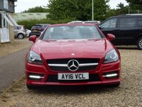 USED 2016 16 MERCEDES-BENZ SLK 2.1 SLK250d AMG Sport Convertible 2dr Diesel G-Tronic Euro 6 (s/s) (204 ps) www.suffolkcarcentre.co.uk - Located at Reydon